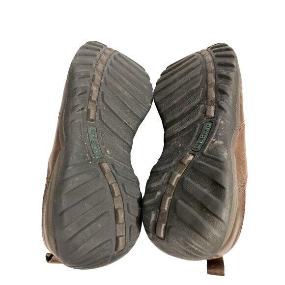 LL Bean Women's Size 8 Brown Leather Slip-On clogs mules Shoes - Picture 7 of 8